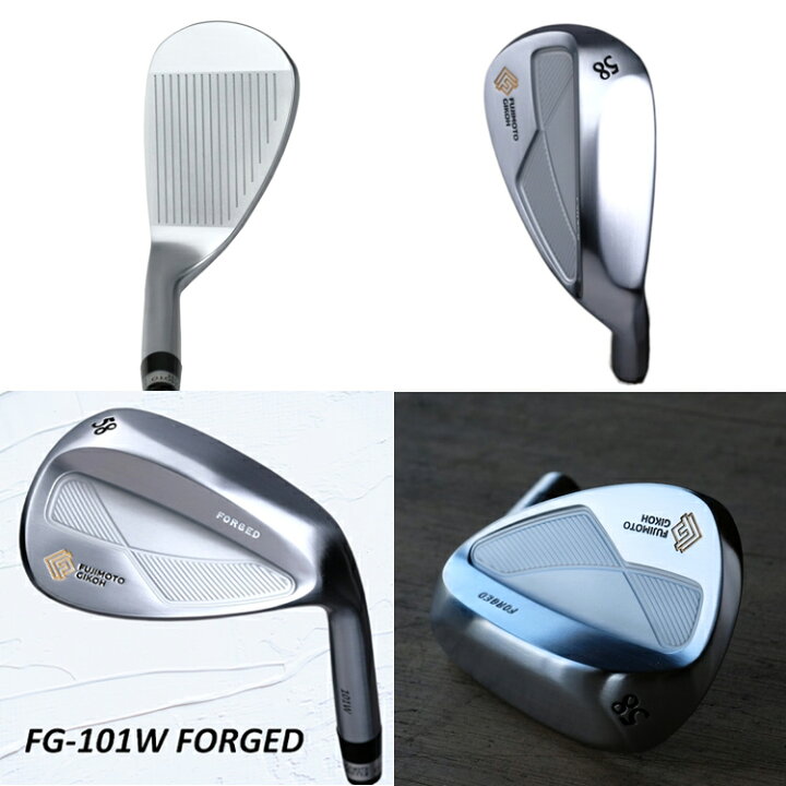 楽天市場】【特注カスタム】藤本技工 ウェッジ 単品FG-101W FORGED 