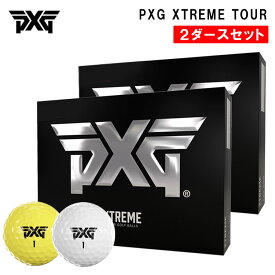 【スーパーセール全品ポイント10倍 12/4 20:00-12/11 01:59】【2ダースセット】PXG エクストリーム ツアーゴルフボール 2ダース(24球)XTREME TOUR GOLF BALLS