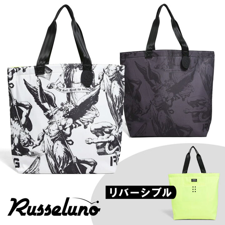 楽天市場】ラッセルノ ゴルフ Russelunoリバーシブル トートバッグ RGD 