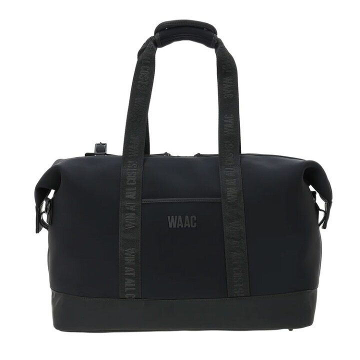 楽天市場】WAAC ワックユニセックス ボストンバッグ ブラックUNISEX 