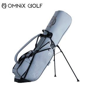 �I���j�N�X �S���t �X�^���h�o�b�OMatte�V���[�Y �O���[ �E�B�U�[�h 8.5�^�X�^���h �L���f�B�o�b�O �}�b�gOMNIX GOLF Gray Wizard