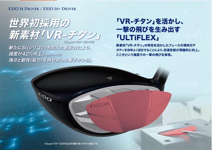 楽天市場】ダンロップ ゼクシオ14 ドライバー藤倉 ジュエルライン 
