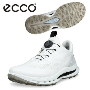 �G�R�[ �X�p�C�N���X �����Y �S���t�V���[�YECCO Golf Biom C5 MenWHITE/WHITE BLUE 132614-50874