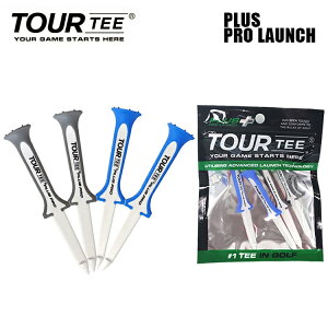 �c�A�[�e�B�[ �v���X �v�� ���[���`Tour Tee PLUS PRO LAUNCHT-500 �S���t�e�B�[ 4�{�p�b�N �l�R�|�X�Ή�