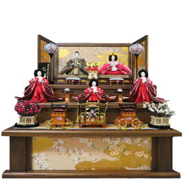 那羅山紫雲作 京雛 三段飾り 3段飾り おひなさま お雛様 ひな人形 雛人形 送料無料