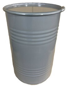 ドラム缶 鋼製 100L オープンタイプ 内面塗装あり 送料無料（北海道・沖縄・離島は除く）