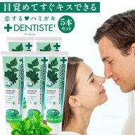 5本セット 公式 デンティス チューブタイプ 100g 口臭 歯磨き粉 おすすめ 人気 口臭ケア 歯みがき粉 はみ…