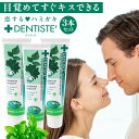 口氣預防用品｜3本セット 公式 デンティス チューブタイプ 100g 口臭 歯磨き粉 おすすめ 人気 口臭ケア 歯みがき粉 はみがきこ オー…