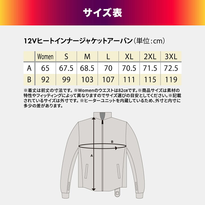 楽天市場】ヒートマスター 12Vヒートインナージャケット アーバン 