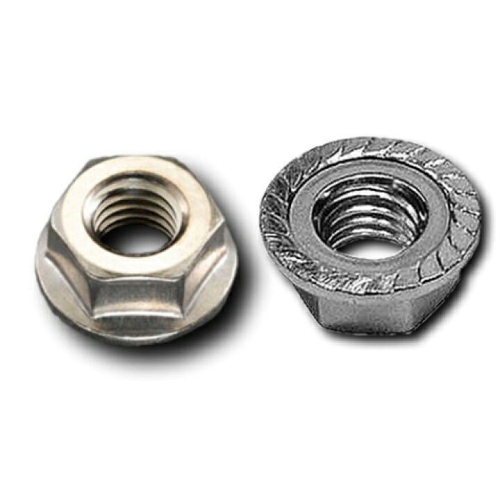 楽天市場 ステンレス フランジナット セレート付き 細目 P 1 25 M10 14 19 バラ売り 3個セット ネジのダイキ