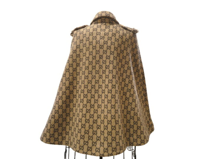 楽天市場】【新品】【未使用品】GUCCI グッチ GG ウールケープ XS 
