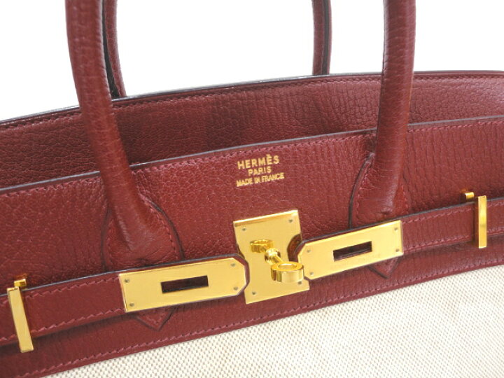 楽天市場】【極美品】HERMES エルメス オータクロア32 シェーブル 