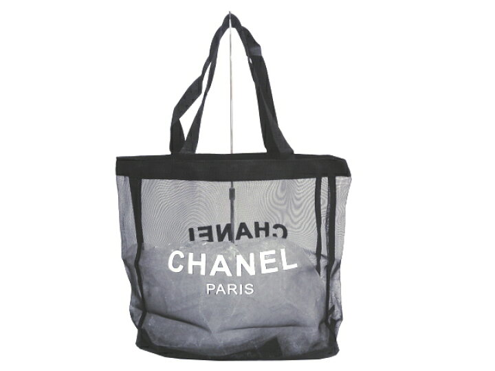 楽天市場】【新品】【未使用品】CHANEL シャネル ロゴ入りトートバッグ 
