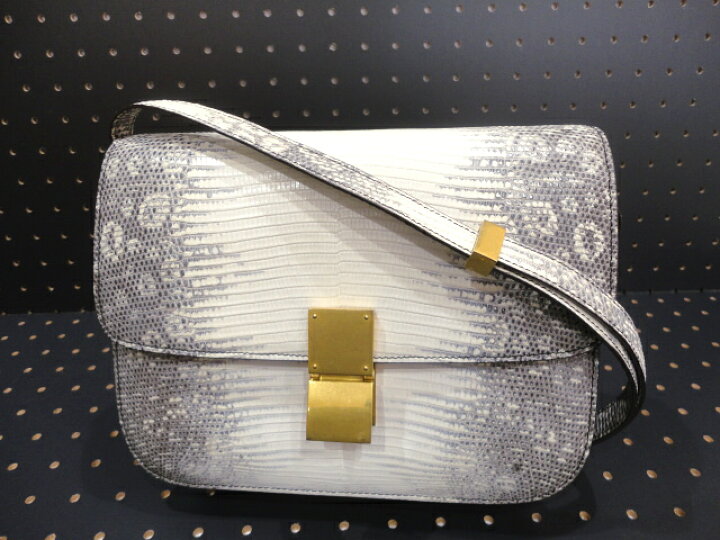 楽天市場】【中古】【極美品】CELINE セリーヌ クラシックボックス  