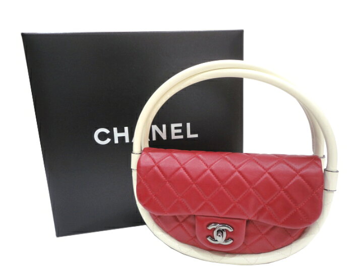 楽天市場】【新品同様品】CHANEL シャネル マトラッセ フラフープ 