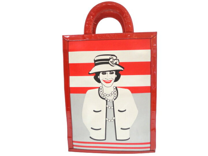 楽天市場】【美品】CHANEL シャネル マドモアゼル トートバッグ ココ  