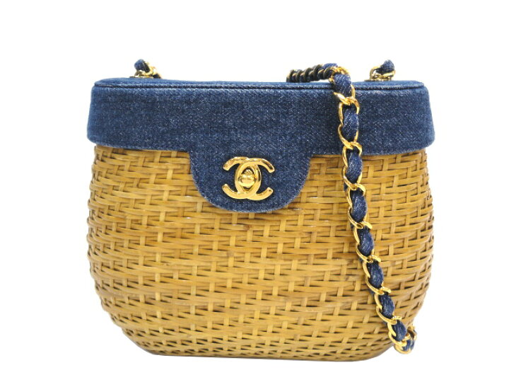 楽天市場】【美品】CHANEL シャネル ココマーク チェーンショルダー 