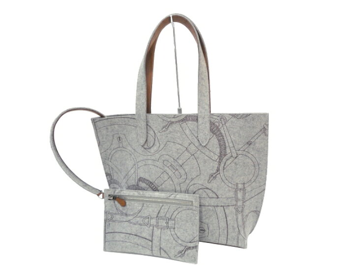 楽天市場】【美品】HERMES エルメス カリミMM フェルト×バレニア  