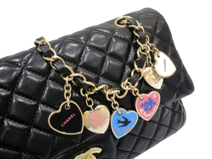 楽天市場】【美品】CHANEL シャネル A46514 マトラッセ ハートチャーム