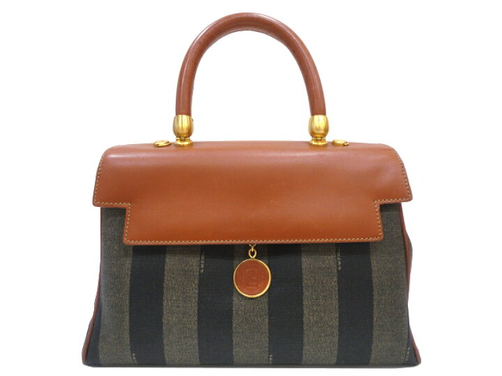 楽天市場】［PR］【美品】FENDI フェンディ ペカン ケリー型 2WAY 
