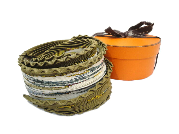 楽天市場】［PR］【極美品】HERMES エルメス プリーツスカーフ LES  