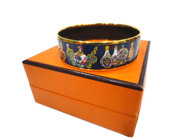 楽天市場】［PR］【極美品】HERMES エルメス エマイユ バングル GM 