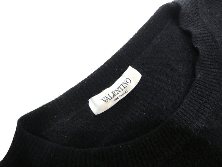 楽天市場】［PR］【新品同様品】VALENTINO ヴァレンティノ VLTN ニット 