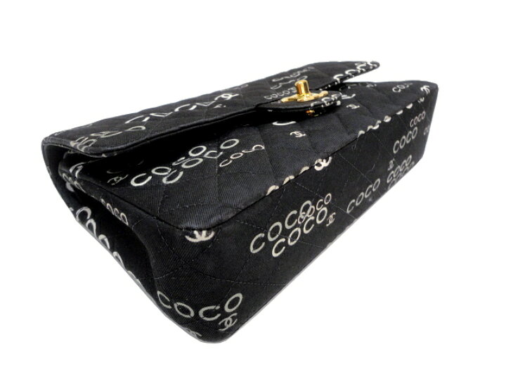 楽天市場】【新品同様品】CHANEL シャネル COCOプリント マトラッセ 25 