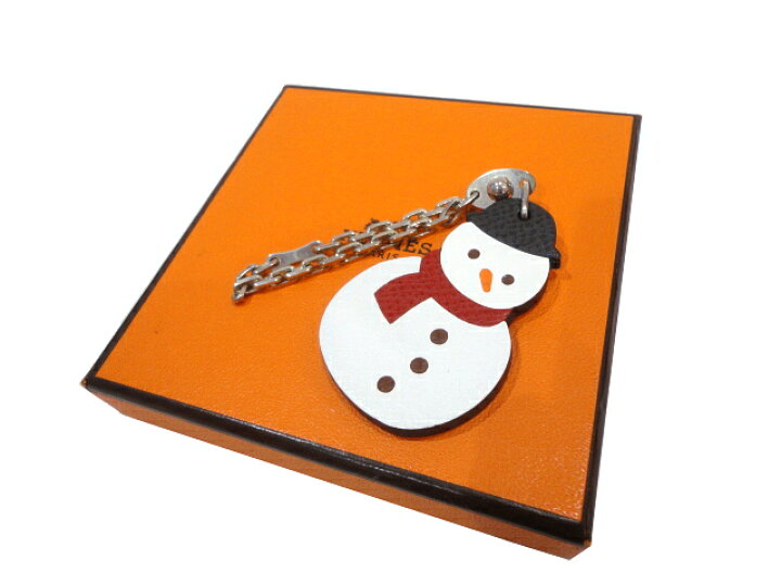 楽天市場】［PR］【極美品】HERMES エルメス キーホルダー スノーマン 