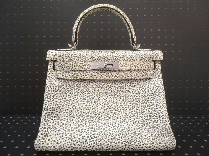 楽天市場】【極美品】HERMES エルメス ケリー28 内縫い ダルメシアン 