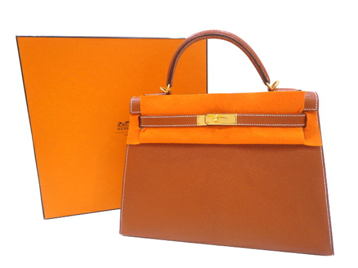 楽天市場】［PR］【極美品】HERMES エルメス ケリー32 外縫い ホワイト 