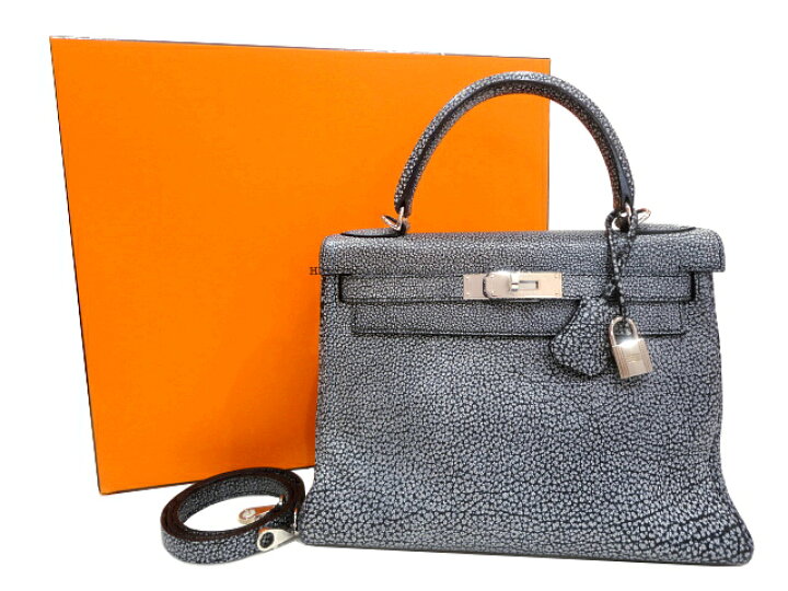 楽天市場】【極美品】HERMES エルメス ケリー28 内縫い ダルメシアン 
