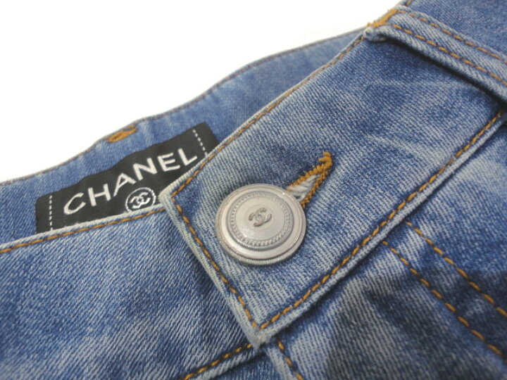 楽天市場】【美品】CHANEL シャネル P47726 ココマークボタン デニム 