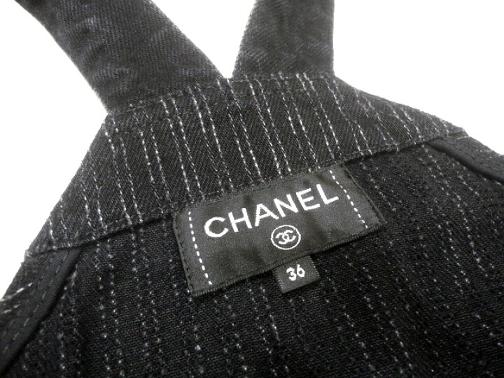 楽天市場】［PR］【極美品】CHANEL シャネル P71933 ロゴボタン デニム 