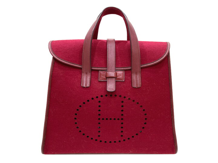 楽天市場】［PR］【美品】HERMES エルメス フードゥ フェルト×レザー 