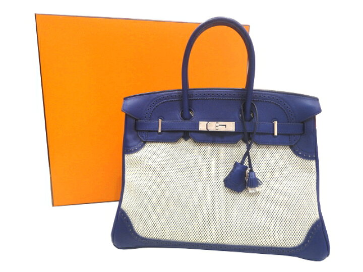 楽天市場】［PR］【美品】HERMES エルメス バーキン 35 ギリーズ 