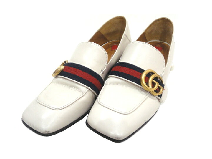 楽天市場】［PR］【美品】GUCCI グッチ GGマーモント ウェブライン 