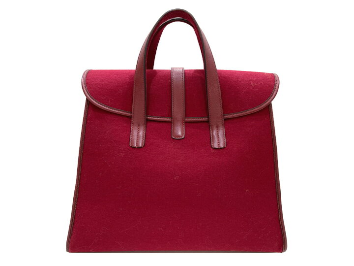 人気カラー◎ HERMES フールトゥPM ボルドー トートバッグ 即売必至 