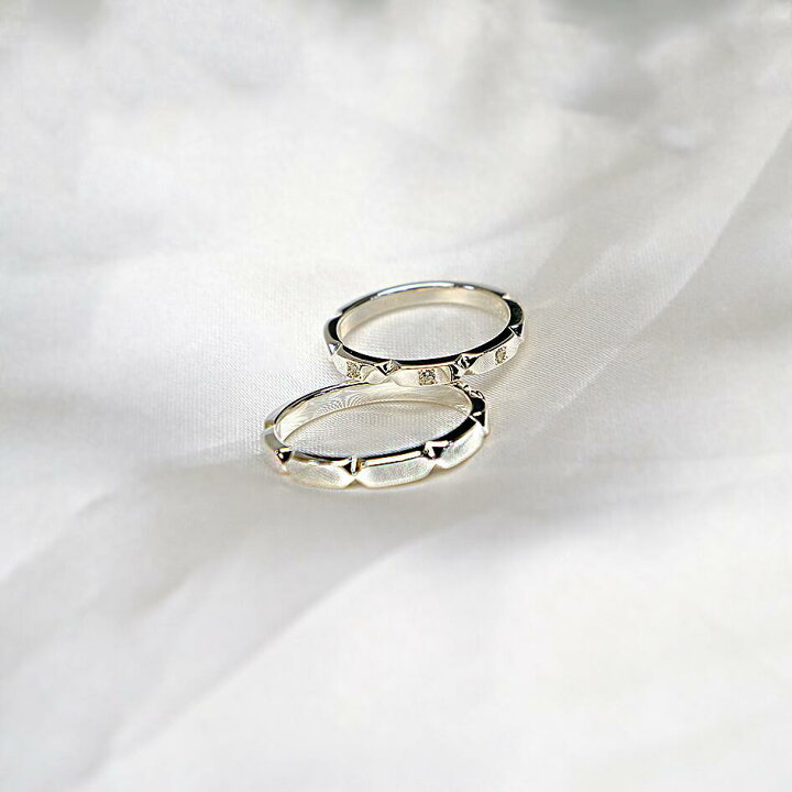 楽天市場】結婚指輪 ペアリング カップル 2個セット マリッジリング 