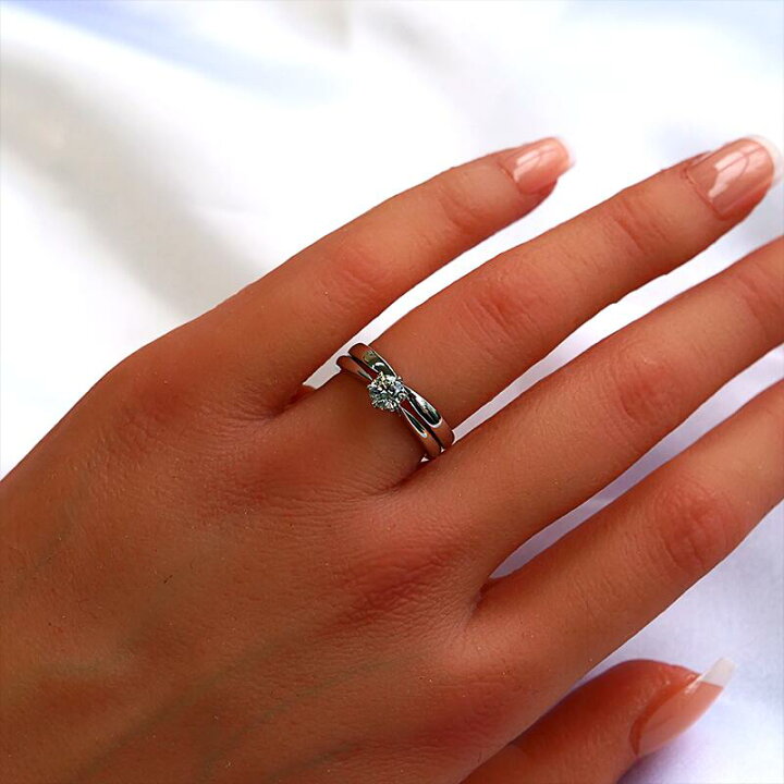 楽天市場】婚約指輪 プラチナ プロポーズリング プロポーズリング 