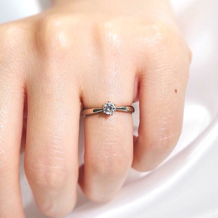 楽天市場】【一品限定/永久保証】婚約指輪 エンゲージリング (品質 