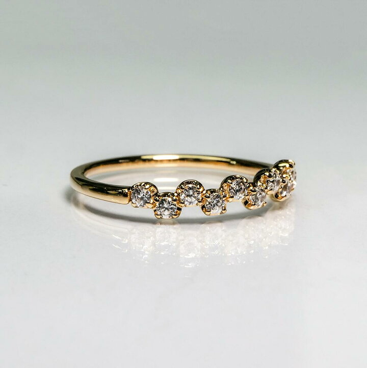 楽天市場】【送料無料】ピンキーリング 3号 エタニティ リング 18k 