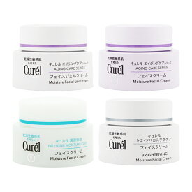 Curel キュレル フェイスクリーム 40g [4種類から選べる] 無香料 無着色 アルコールフリー 医薬部外品 [ギフトラッピング対応]