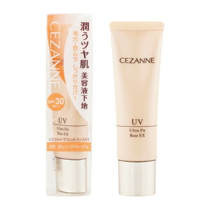 CEZANNE �Z�U���k UV�E���g���t�B�b�g�x�[�XEX SPF30 PA++ 00 �I�����W�x�[�W�� 30g �x�[�X���C�N ���ω��n �R���g���[���J���[[�M�t�g���b�s���O�Ή�]