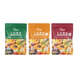 万田酵素 STANDARD GINGER MULBERRY [3種類から選べる] ペースト 分包 タイプ 健康習慣 自然 美容 53種の果穀藻菜[ギフトラッピング対応]