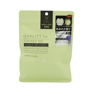 QUALITY 1st�@�N�I���e�B�t�@�[�X�g�@�_�[�}���[�U�[ �X�[�p�[ TEATREE100 7������ �p�b�N ���e�t �t�F�C�X�}�X�N ��l�j�L�r ���r��[�M�t�g���b�s���O�Ή�]