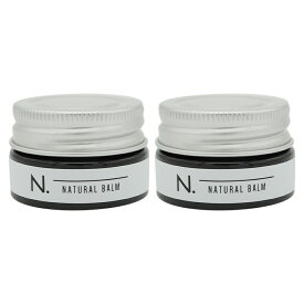 [2個セット]napla ナプラ N. エヌドット ナチュラルバーム 18g ヘアワックス＆ハンドクリーム NATURAL BALM