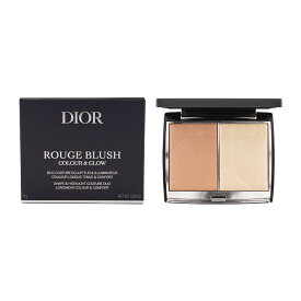 DIOR ディオール スキン ルージュ ブラッシュ カラー＆グロウ 100 ディオリッシモ 8g チーク ハイライト デュオ パレット [ギフトラッピング対応]