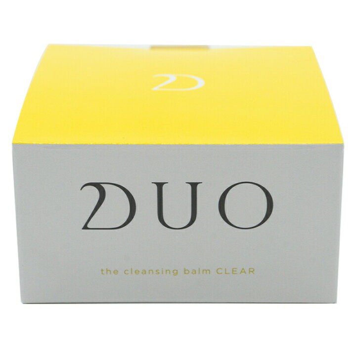 楽天市場】DUO デュオ ザ クレンジングバーム クリア 黄箱 90g メイク 