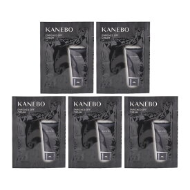 [5個セット]KANEBO カネボウ エンリッチド オフ クリーム 3g クレンジング うるおい お試し用 旅行用 サンプル メイク落とし[ギフトラッピング対応]
